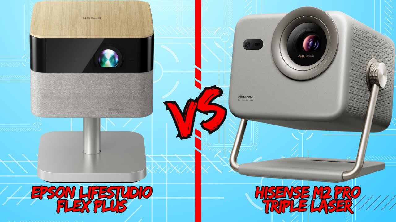 Which 4K projector is worth your money? Epson Lifestudio Flex VS Hisense M2 Pro