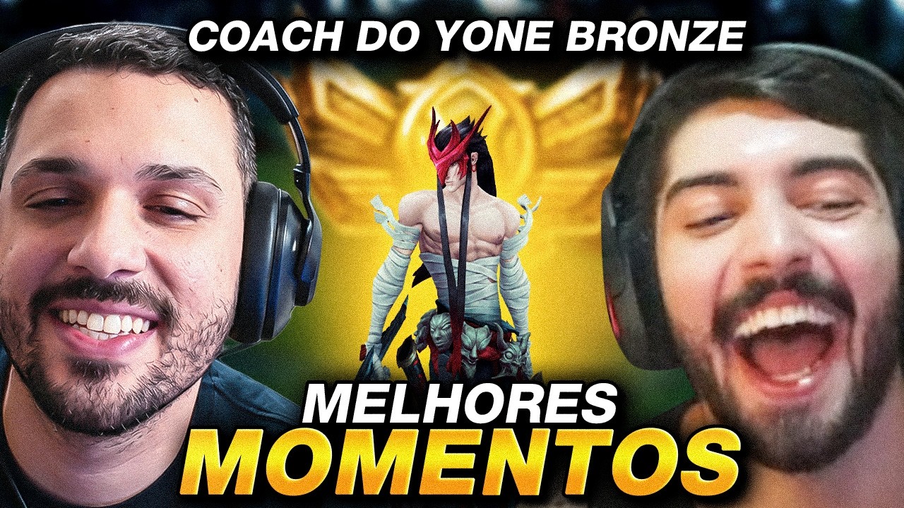 JUKES e DYNQUEDO deram COACH para UM YONE do BRONZE!