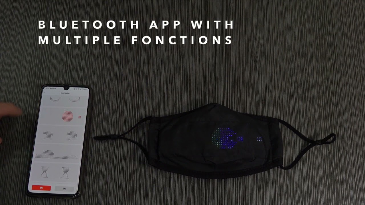 Unique Protective LED Face Mask