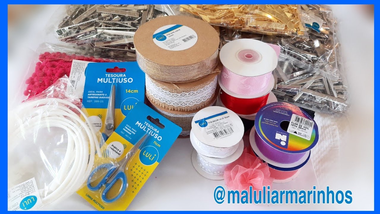 RECEBIDOS MALULI ARMARINHOS🎀