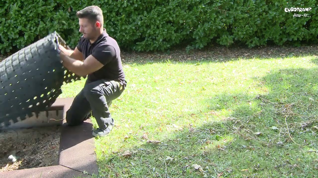 How to install a replacement playground trampoline bed