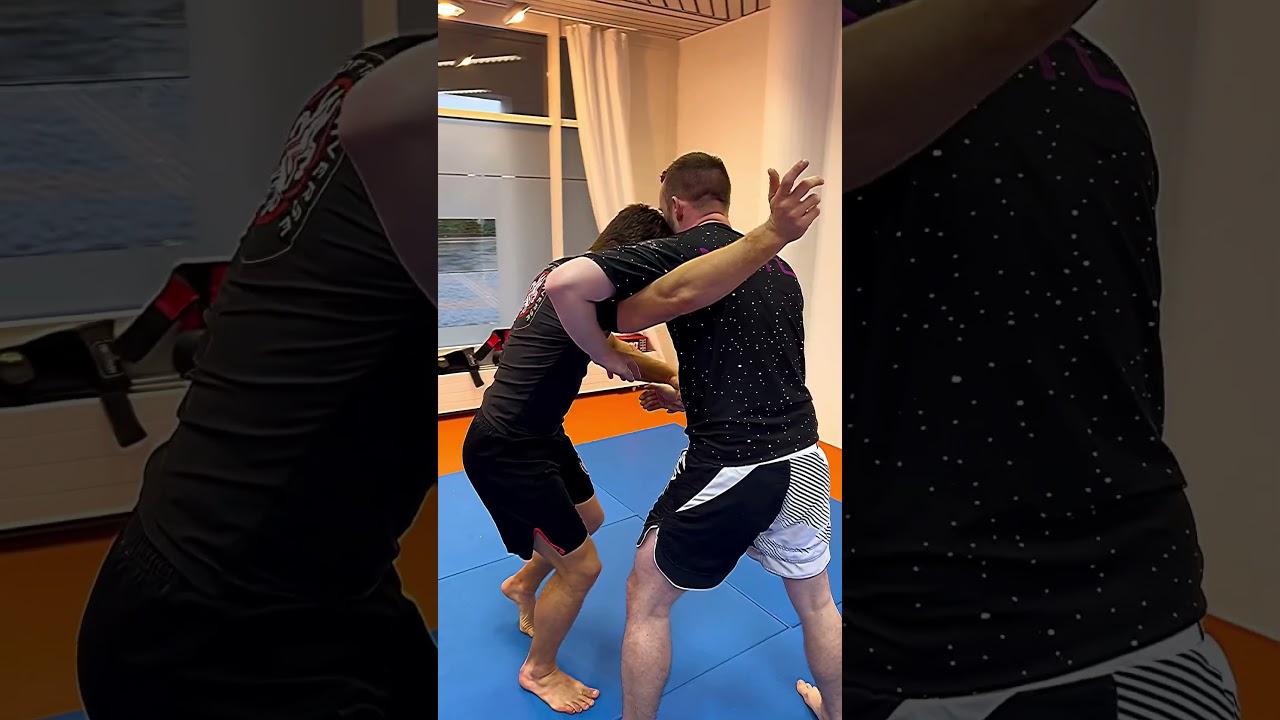 H&uuml;ftwurf f&uuml;r Anf&auml;nger und Selbstverteidigung #mma #selbstverteidigung