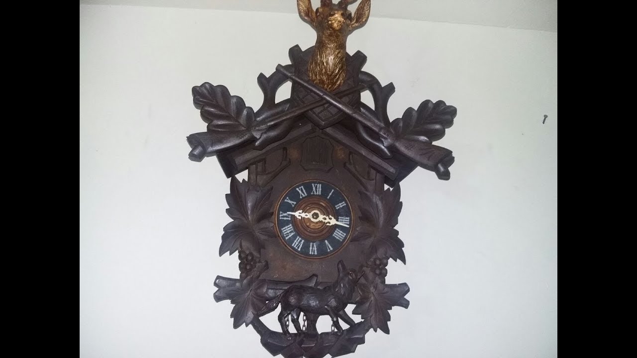 CUCU-RELOJ- REPARACION, LAVADO Y LUBRICADO-PASO A PASO-TUTORIAL-CUCKOO CLOCK