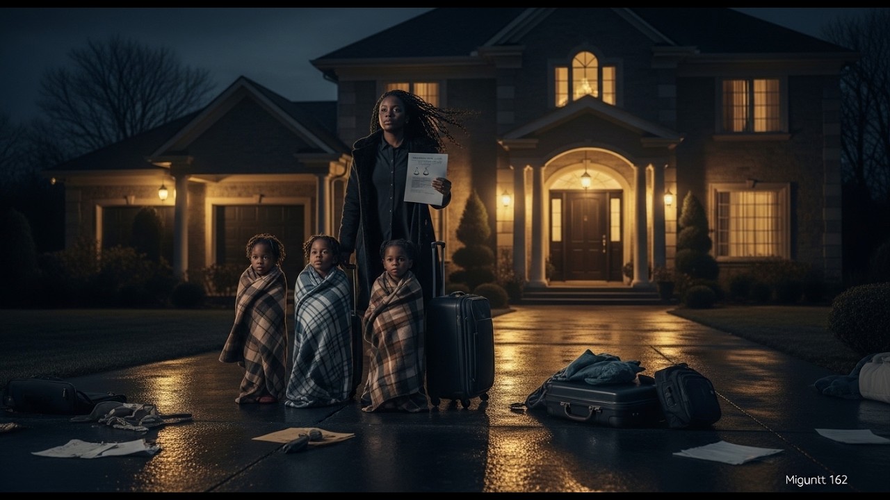 He Kicked Her Out at Midnight with Triplets - Not Knowing the House Was Her Inheritance, Not His