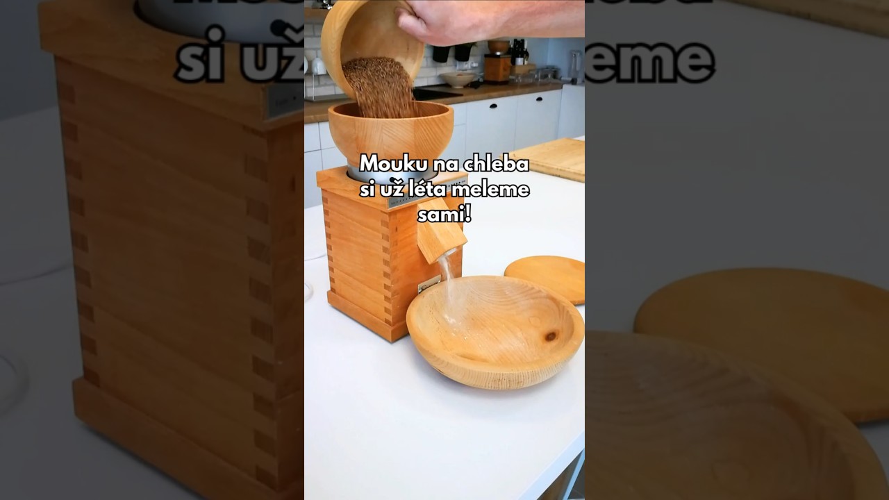 Proč si mouku na chleba meleme doma?
