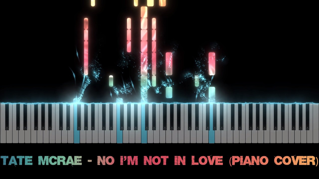 Tate McRae - No I'm Not In Love (Piano Cover)