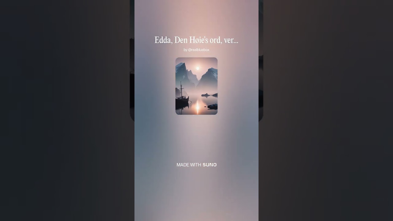 Edda, Den Høie's ord, vers 26-30