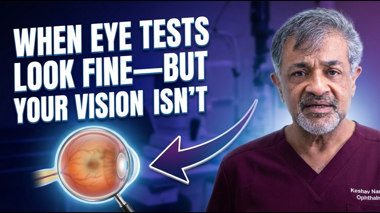 Why Clear Test Results Don’t Always Mean Clear Vision | Dr. Keshav Narain