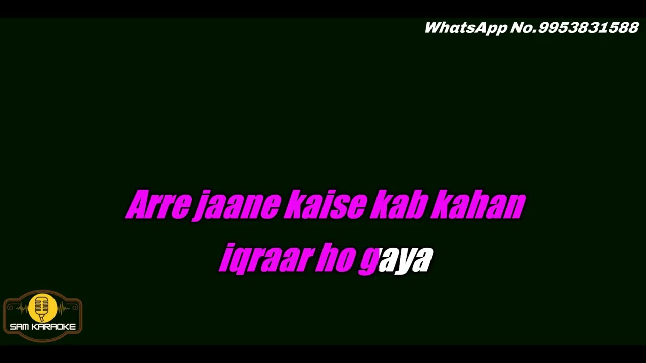 Jane Kaise Kab Kahan | Rock Version | Karaoke | Copyright Free Music | Time. 4:10