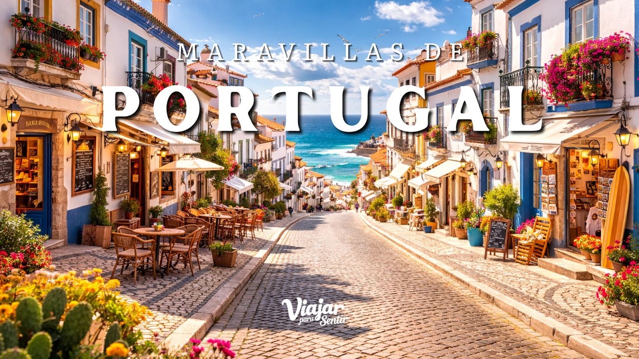 Maravillas de Portugal | Los 5 lugares más hermosos de Portugal | Video de viaje en 4K