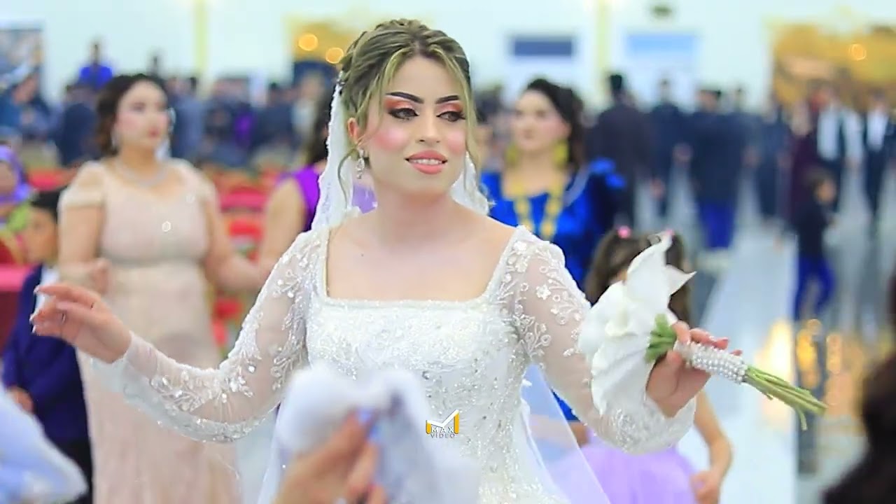 الجزء الرابع من حفلة زفاف رياض & هدية تصوير ماكس فيديو الفنانين شاكر حلو & حميد قيراني2
