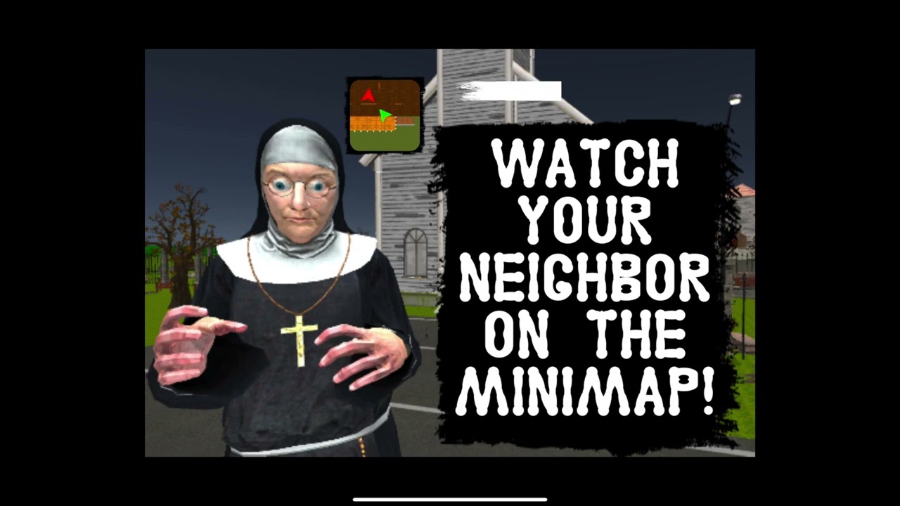 Nun Neighbor Escape (Levels 1 - 15) (Full Walkthrough) (No Deaths)