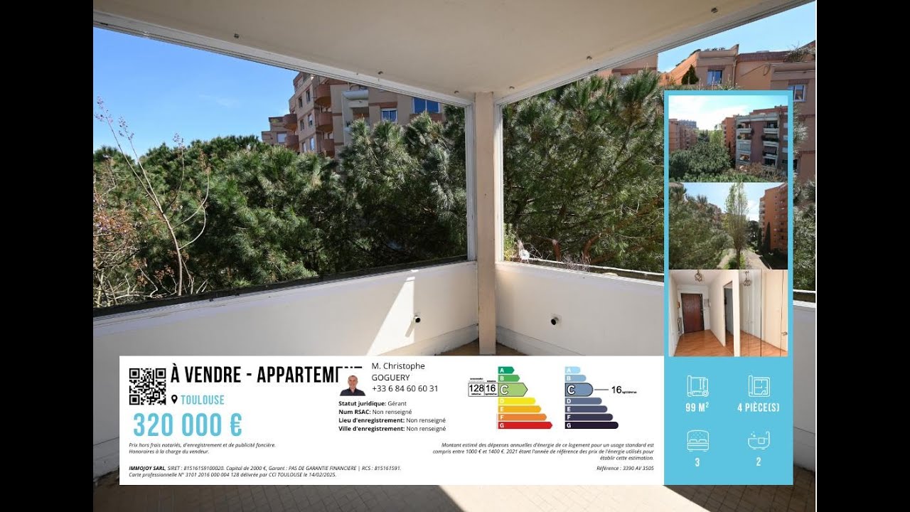 Appartement à Vendre Toulouse