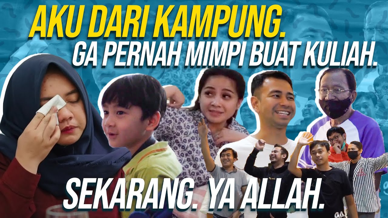 RAFFI GIGI BAYAR UTANG‼️ LALA DIKULIAHIN. KITA JUGA, DARI PENDAFTARAN SAMPAI WISUDA‼️