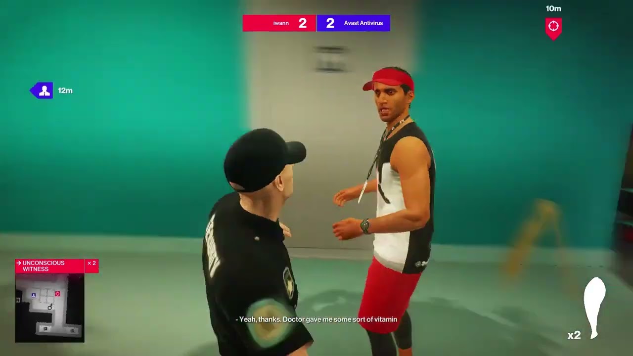 FISH MELEES 🐟 HITMAN 2 » GHOST MODE « MIAMI