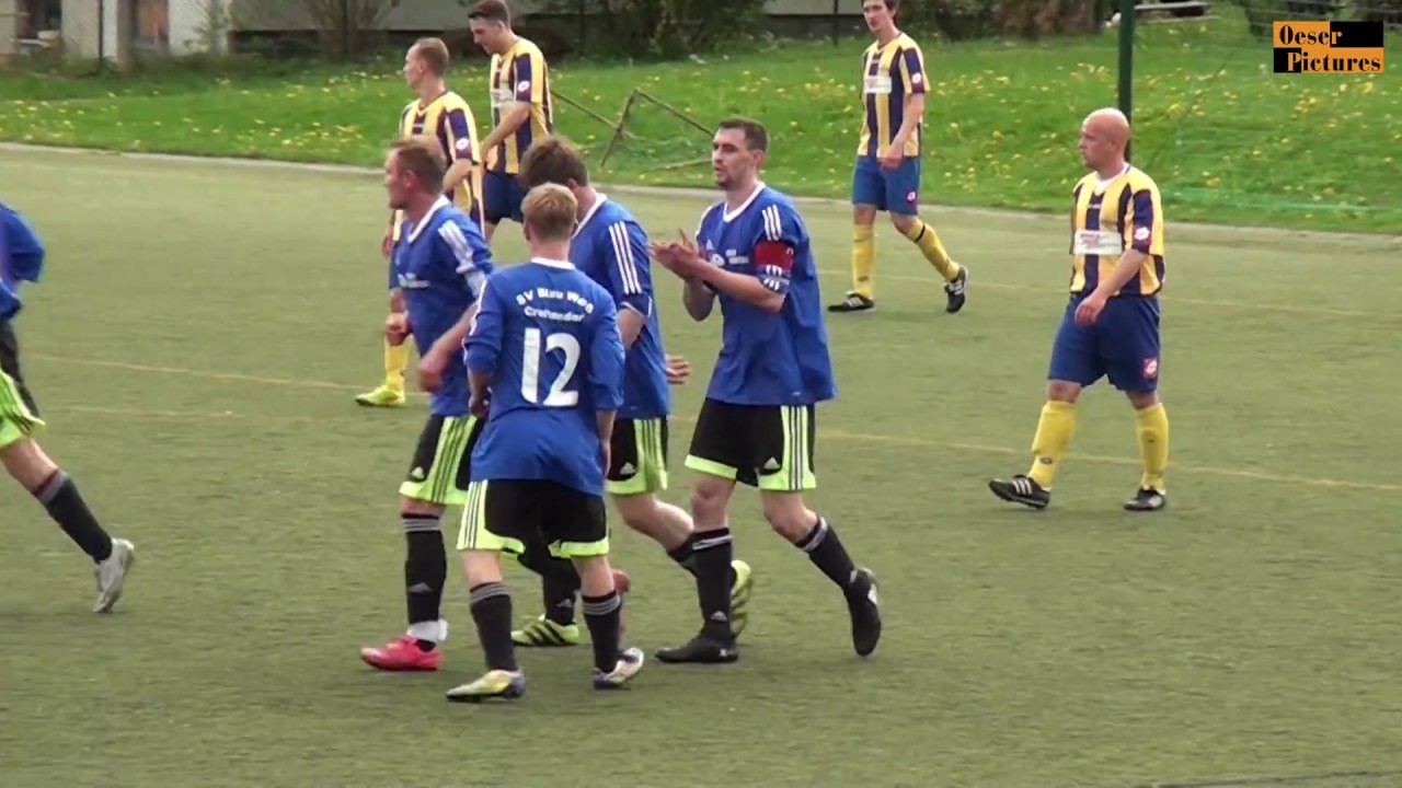 Kreisoberliga Erzgebirge SV Blau-Weiß Crottendorf - FSV Zwönitz 4:1 14.05.2017