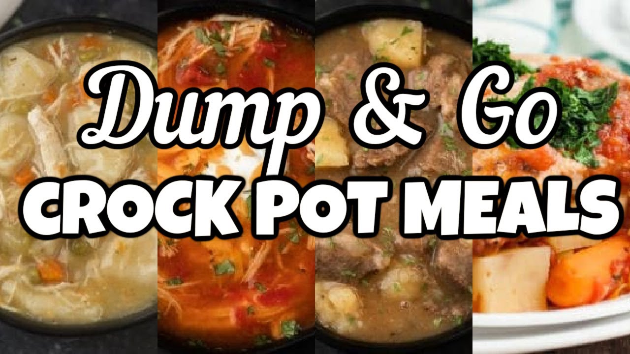 Easy Crock Pot Dump and Go Recipes