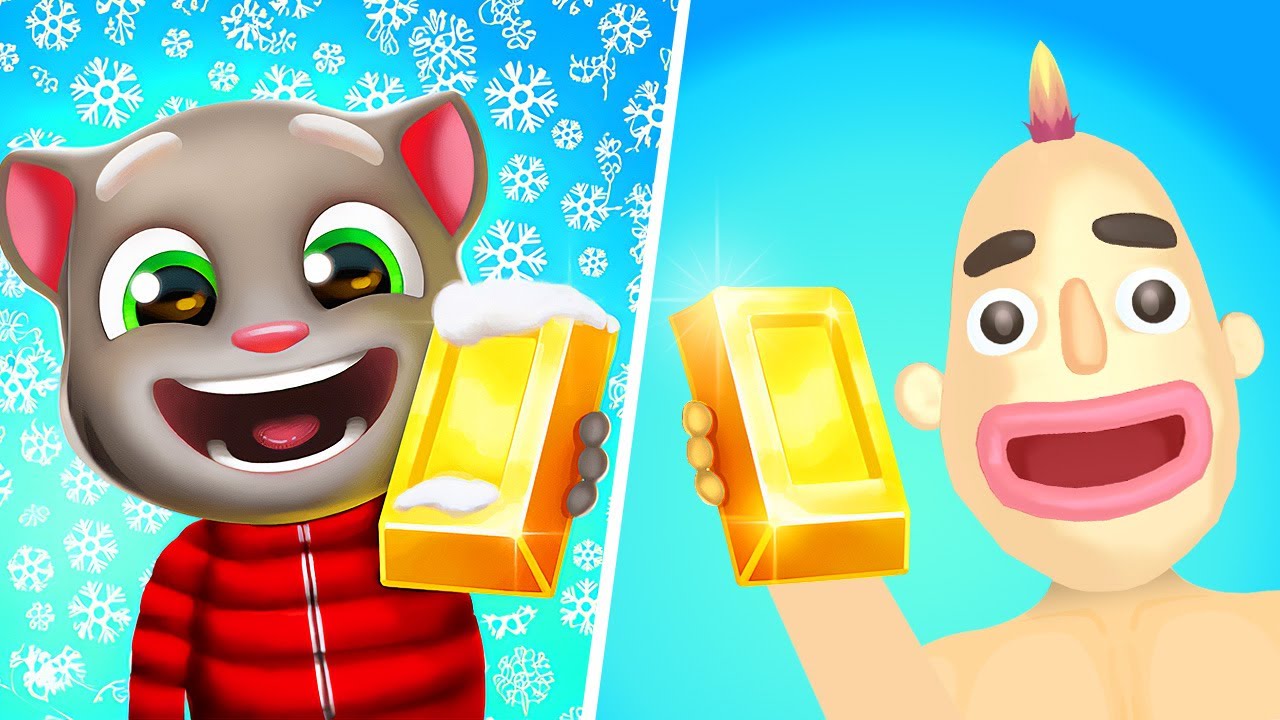 Sandwich Runner VS Talking Tom Gold Run - Tom Gold Run New Update, Tom Gameplay, Tom Gold Game