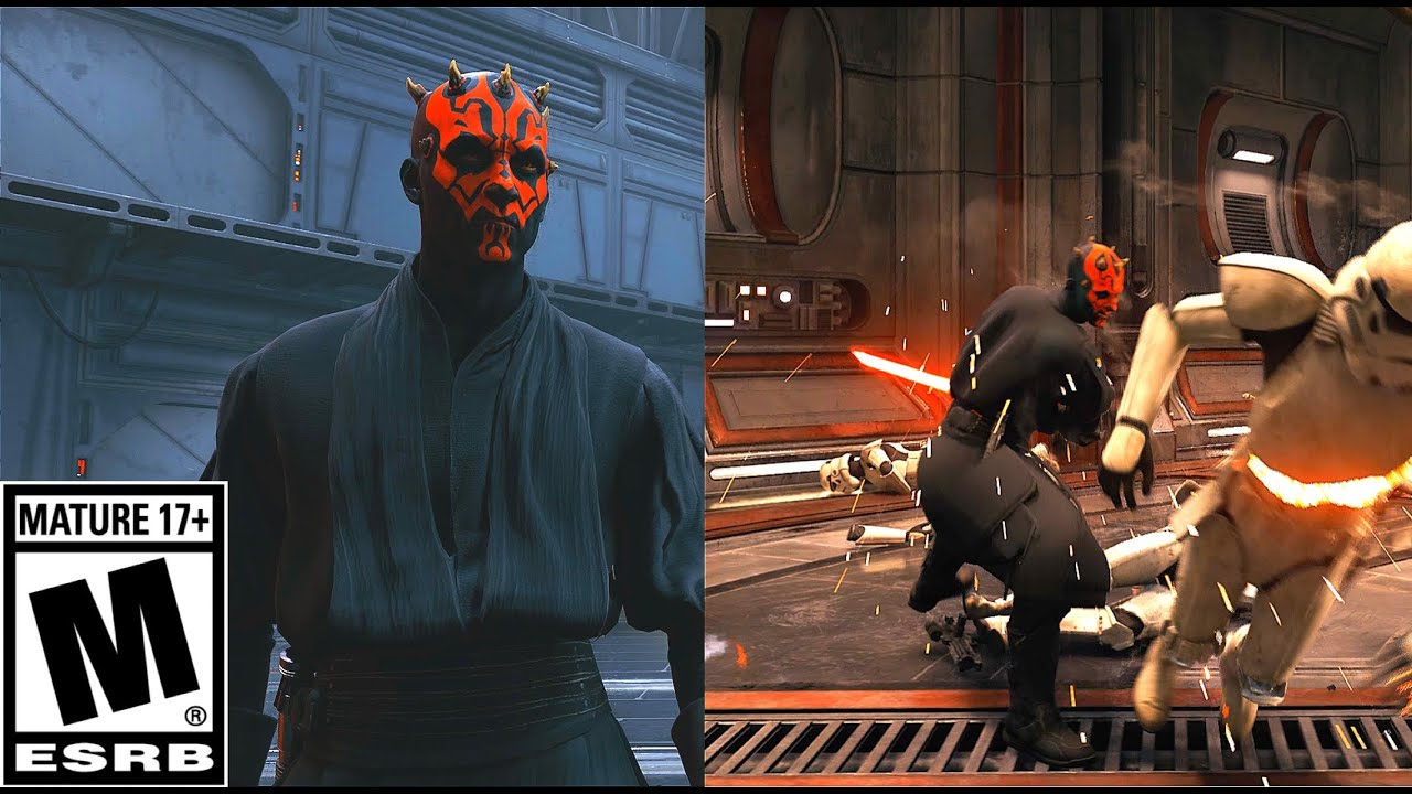 M rated DARTH MAUL Game - Would you buy it?