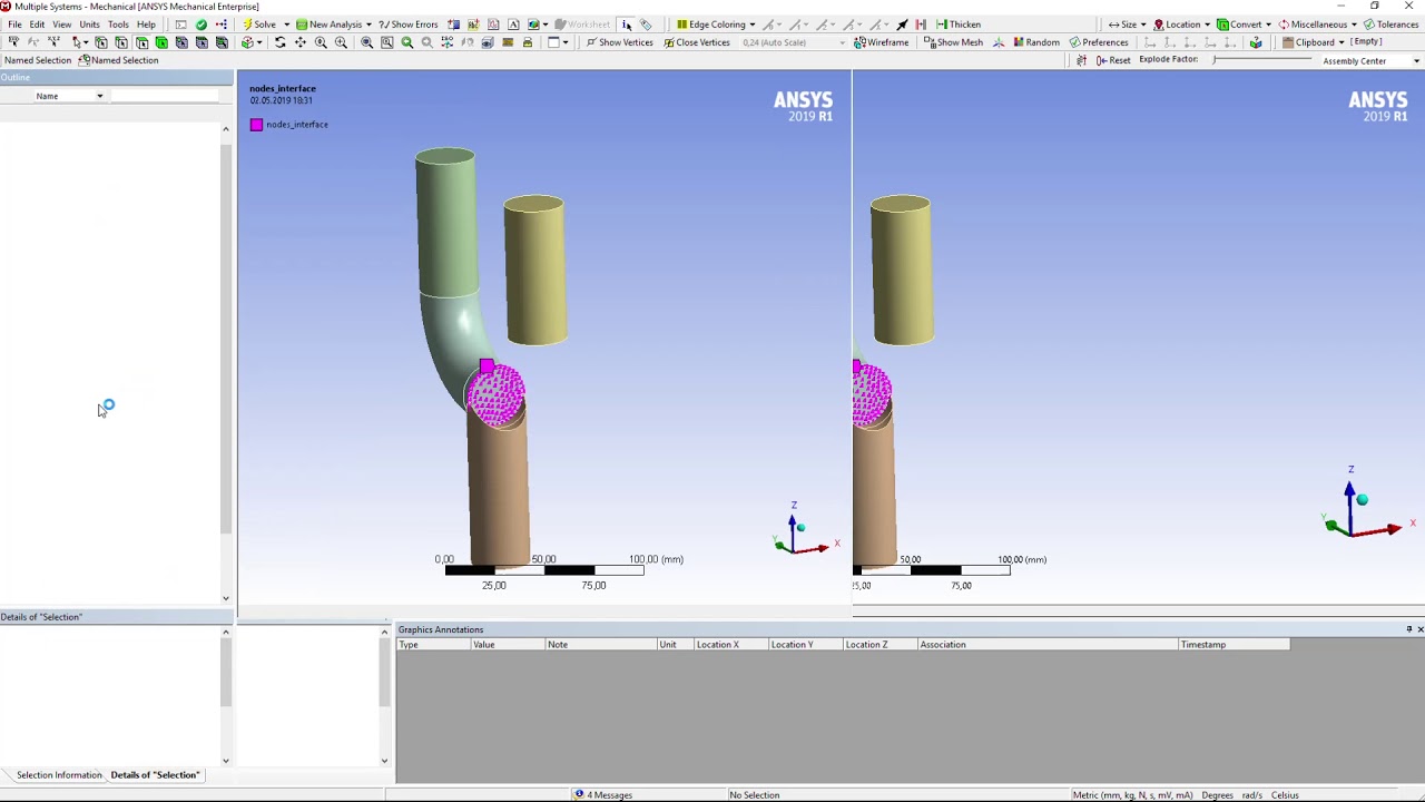 ANSYS 2019 R1 Механика деформирования твердого тела