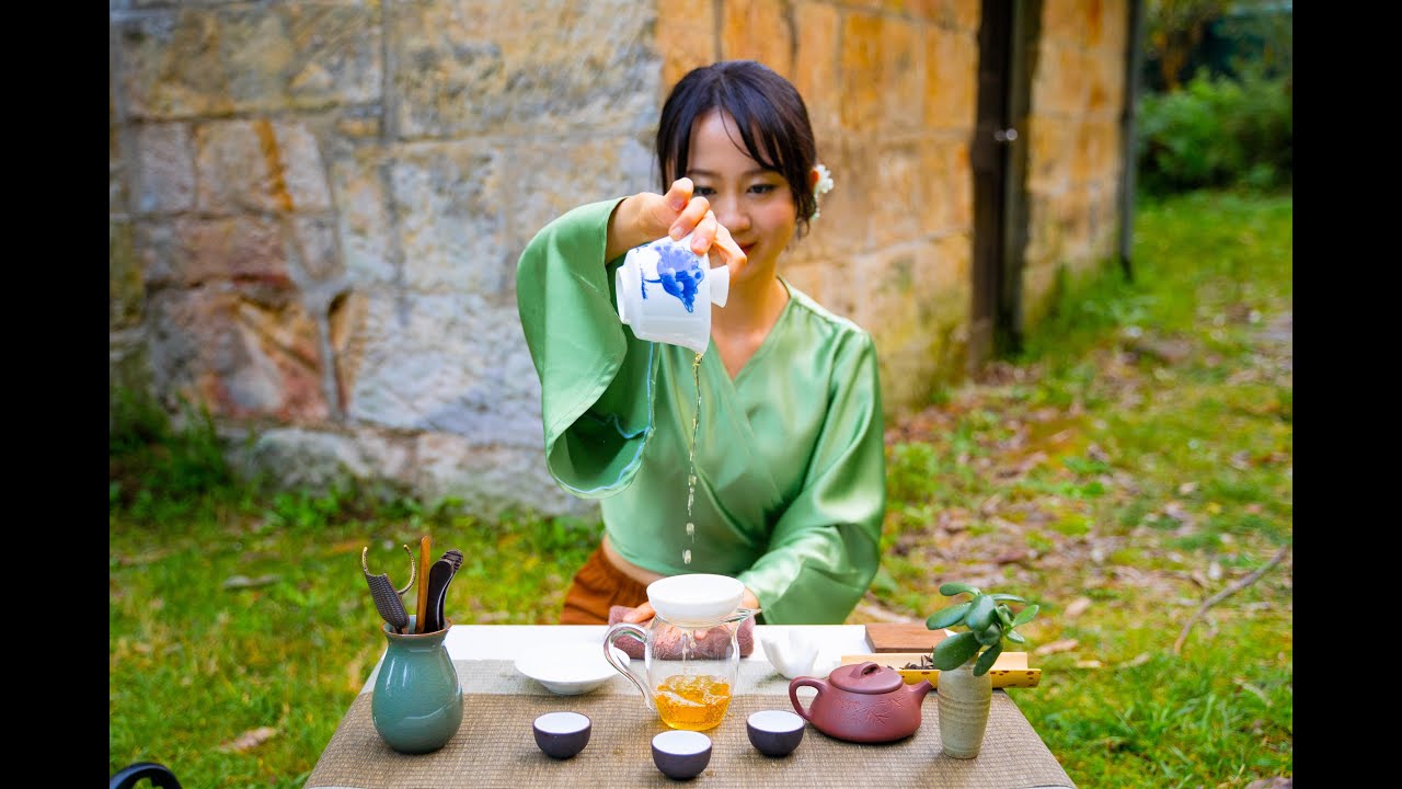 21 Step Chinese Tea Ceremony in Nature (Gongfu Tea)