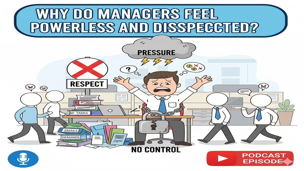 S4 E8: Why Do Managers Feel Powerless and Disrespected? #manager #respect