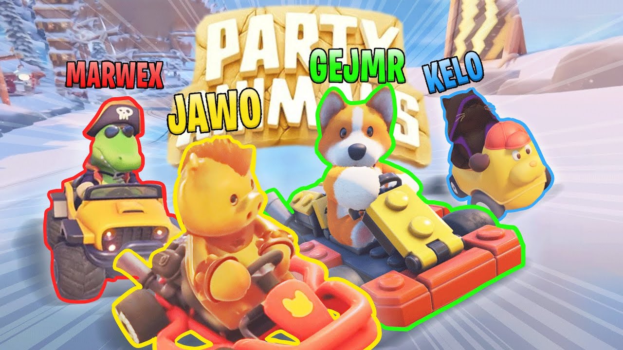 MEGA zábavné súboje :D | Party Animals w/ @GEJMR @marwex99 @Kelohap