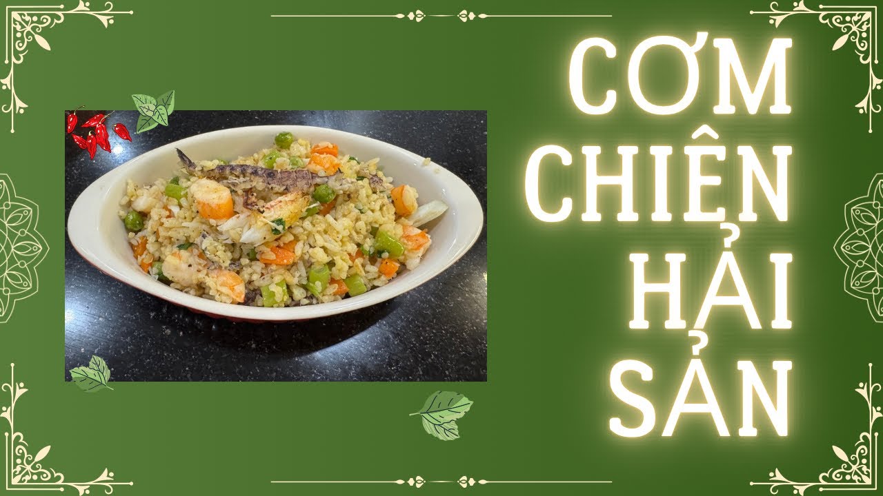 Cơm nguội đem chiên hải sản – Món đơn giản mà ngon hết chảo/#comchienhaisan/@Bepnhaoanh87 