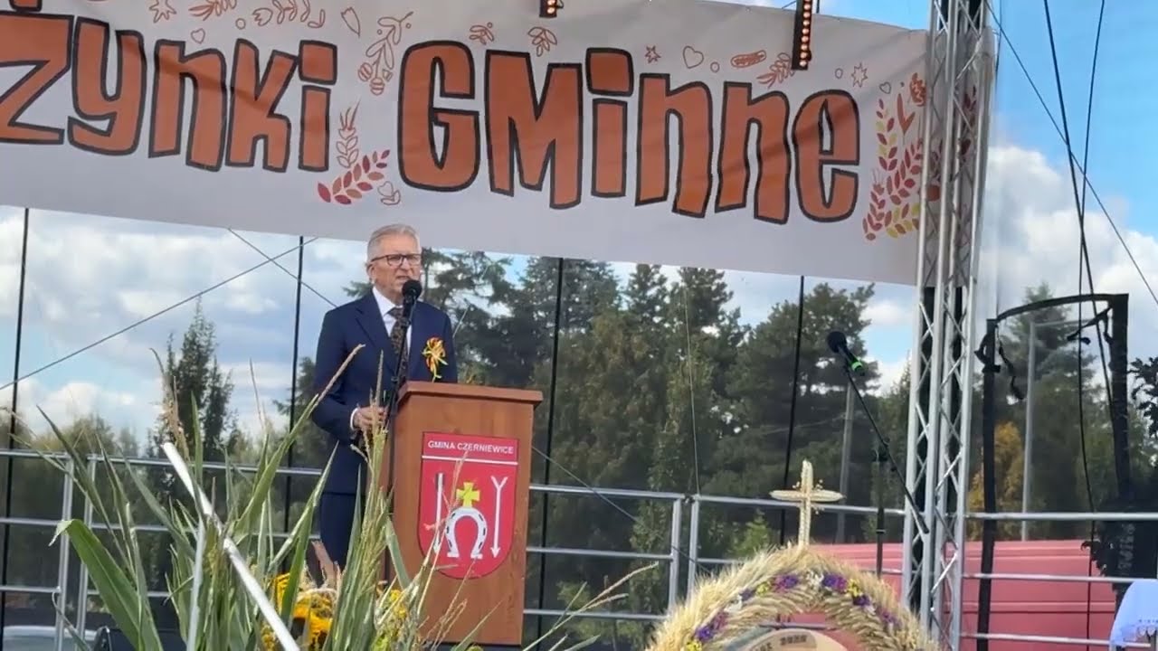 Dożynki Gminno-Parafialne w Czerniewicach - na żywo