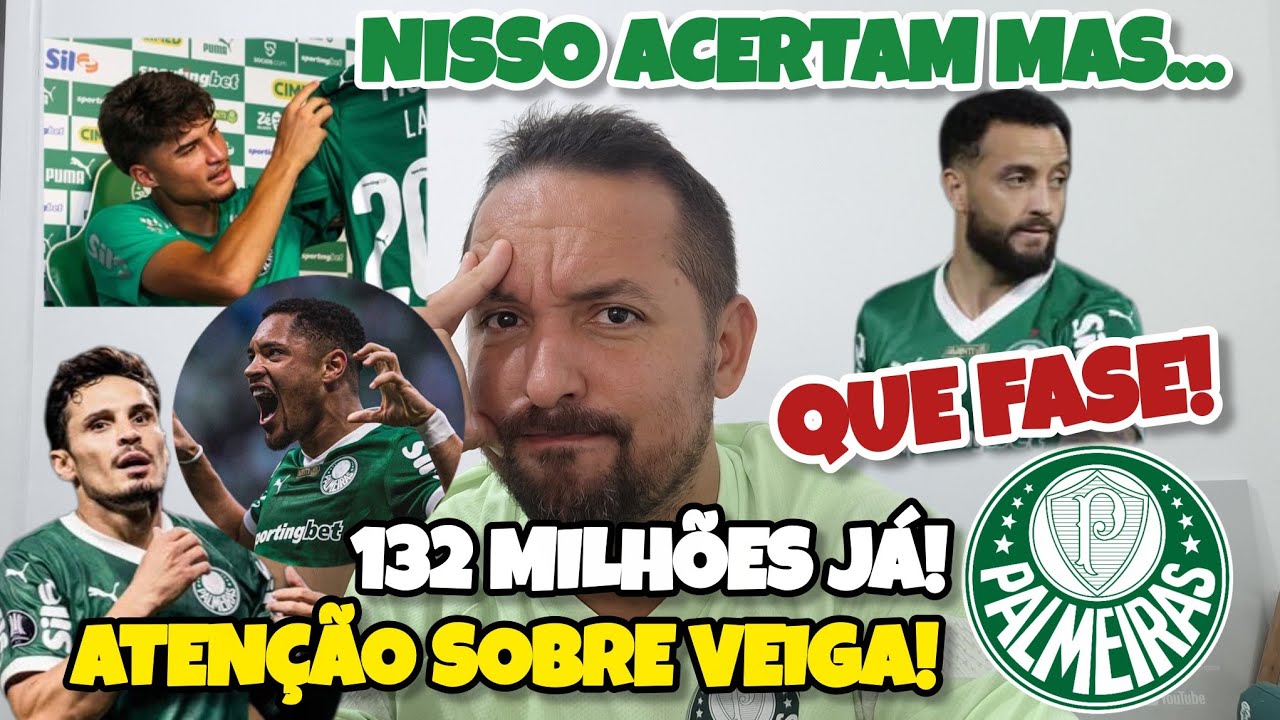 🚨❗SOBRE SAÍDAS! VEIGA VAI OU NÃO? E O FELIPE ANDERSON HEIN? NOVIDADE E O UM RISCO QUE VAMOS CORRER.