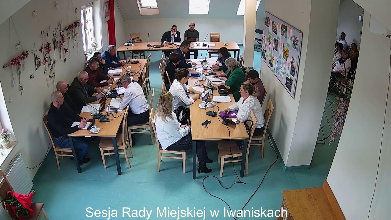 Urząd Miasta i Gminy Iwaniska - transmisja sesji Rady Miejskiej 24 III 2025