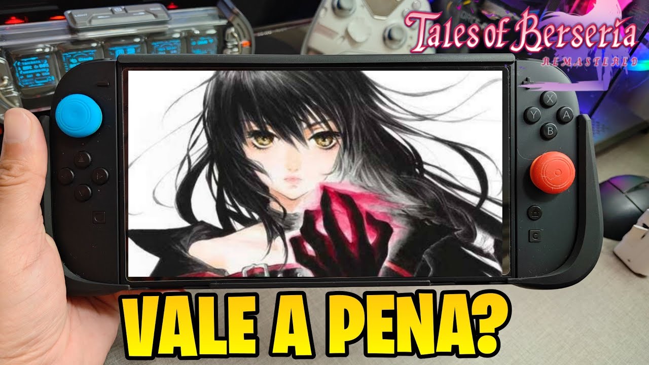 TALES OF BERSERIA REMASTERED NO SWITCH 2 VALE A PENA? #criadorbandai