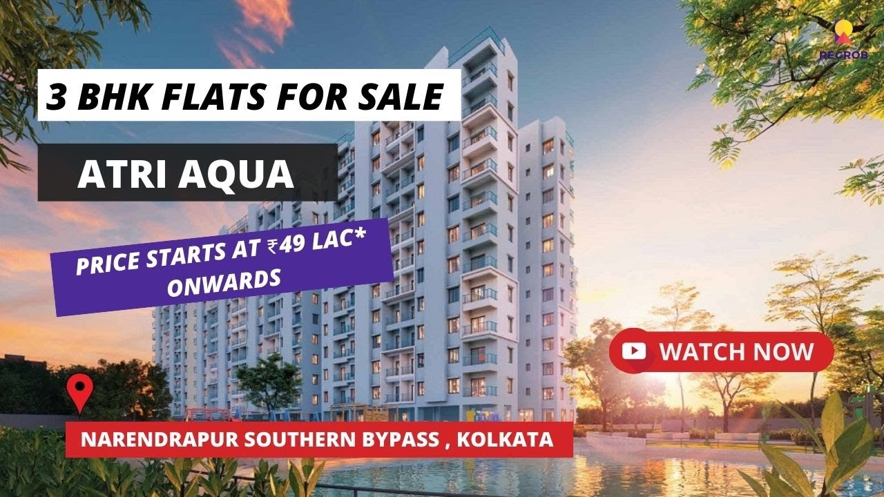 Atri Aqua | ☎+91-7604092445 | Квартиры 3 BHK на продажу в Нарендрапуре, Калькутта #квартирынапродажу
