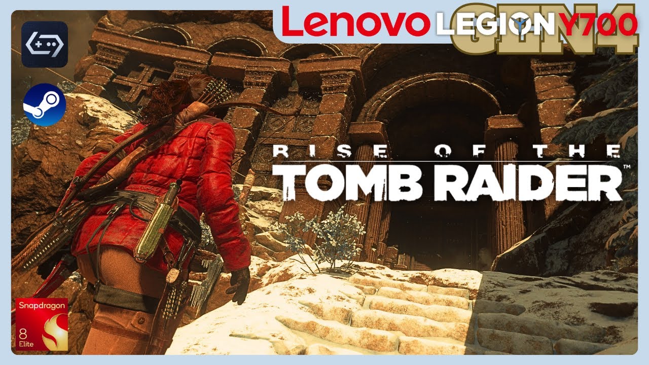 Rise of the Tomb Raider | Gamehub/Steam | Legion Y700 (4-е поколение) | 16/512 | Snapdragon 8 Elite