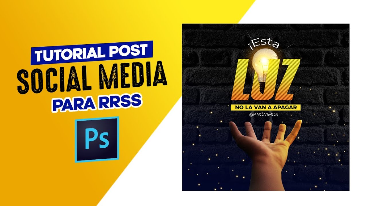 ⚡COMO CREAR UN POST PARA INSTAGRAM | TUTORIAL DE PHOTOSHOP