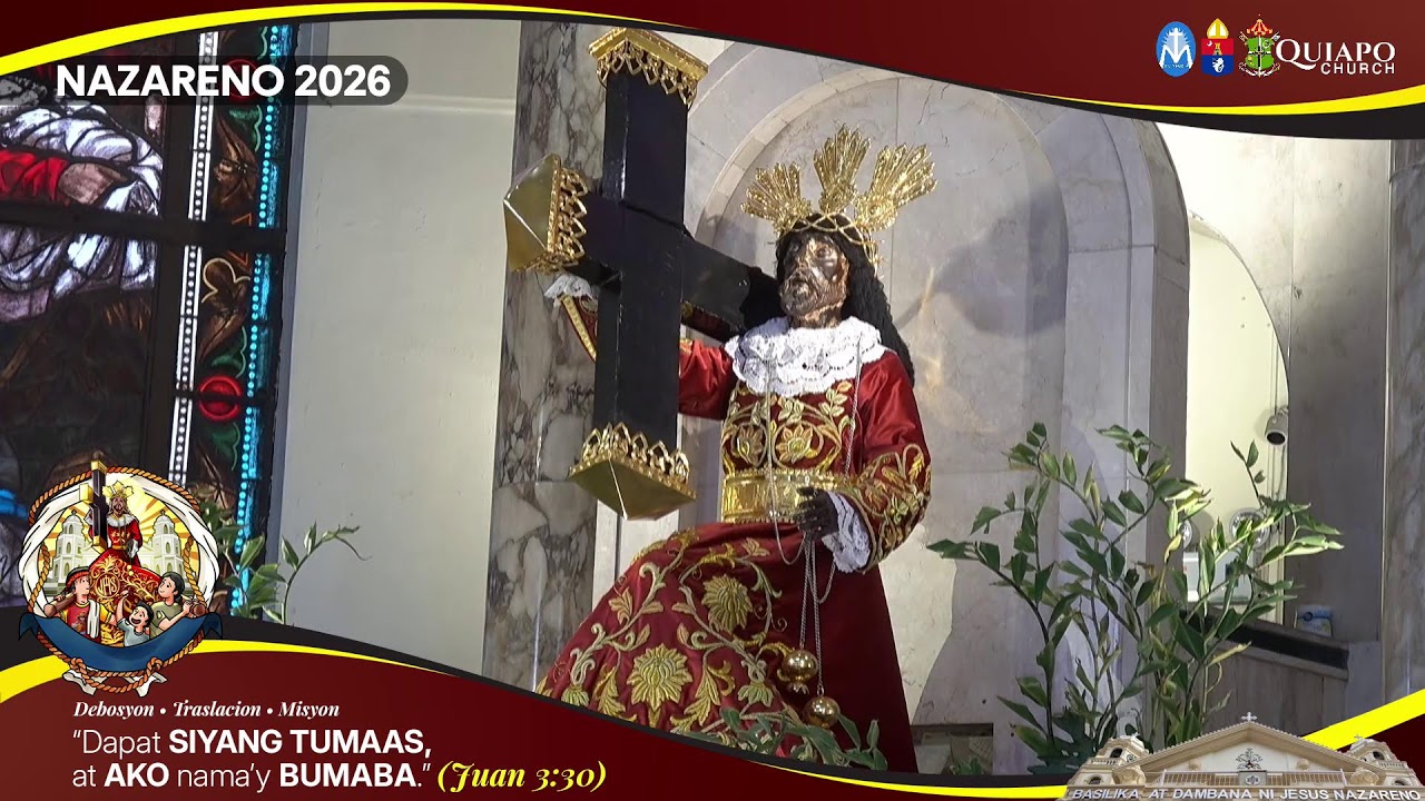 #QuiapoChurch 12:15 PM LIVE MASS • 01 FEBRUARY 2026 • 4th SUNDAY in Ordinary Time
