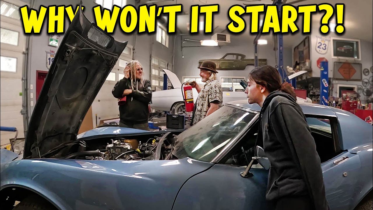 Trying to Start the Corvette for the First Time!! (+ A Special Message for the Haters 😏)