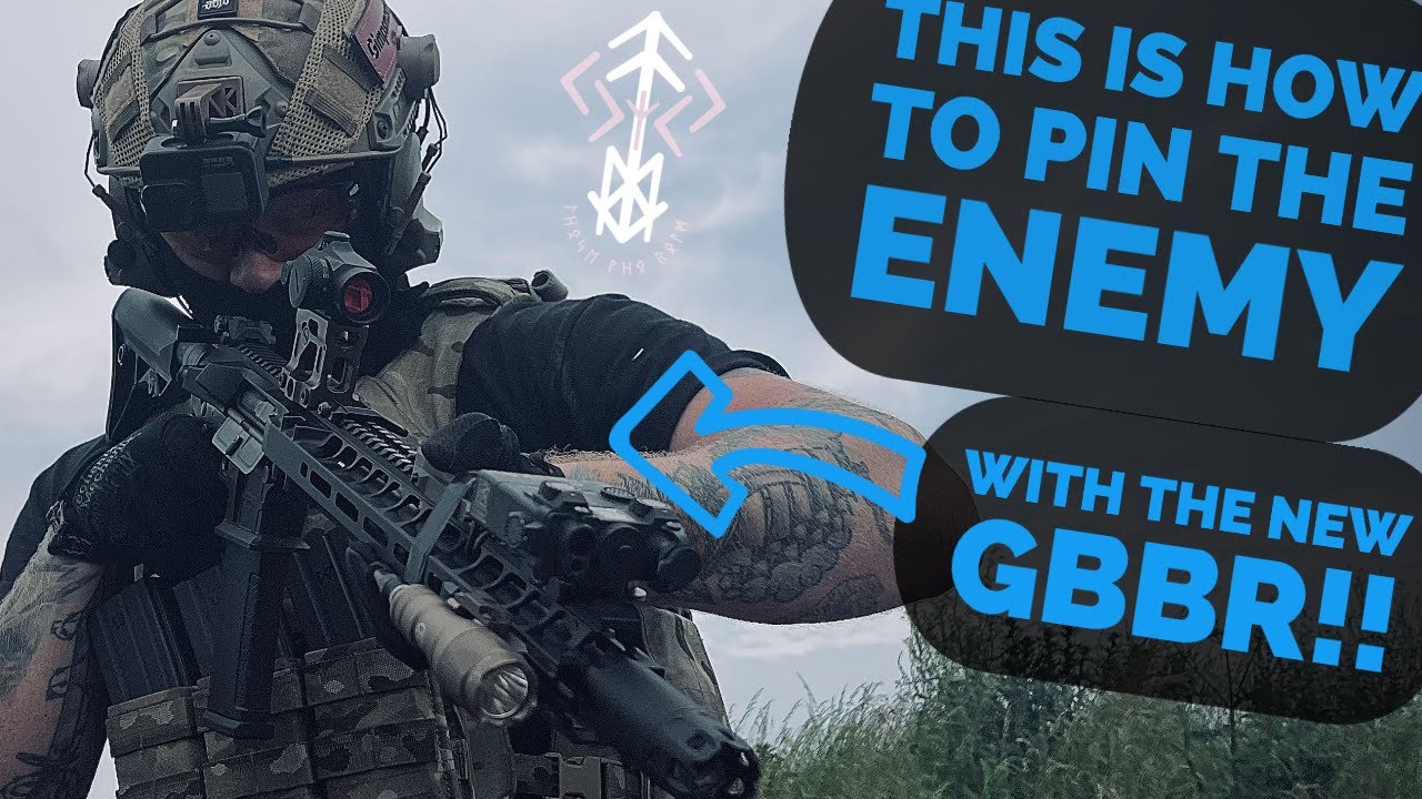 THIS is HOW TO PIN the ENEMY! With the new GBBR! OUTPOST AIRSOFT