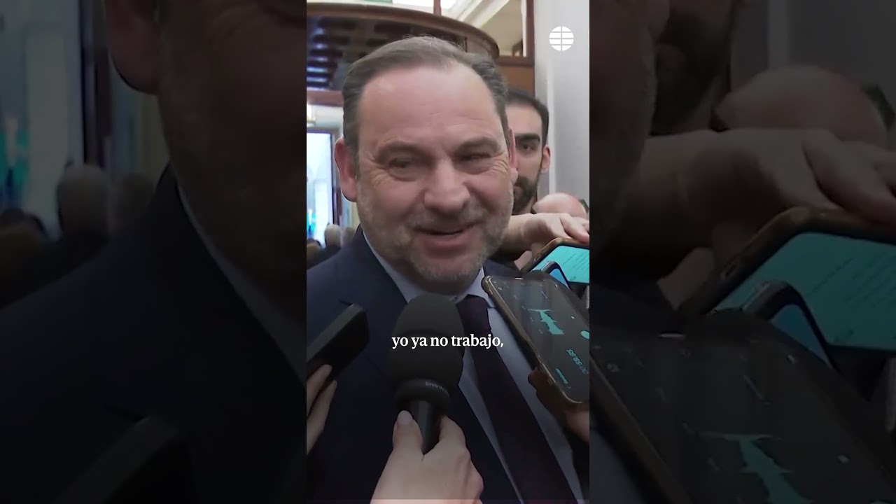 Ábalos, sobre la detención de su asesor: "Estupefacto" y "muy decepcionado" 