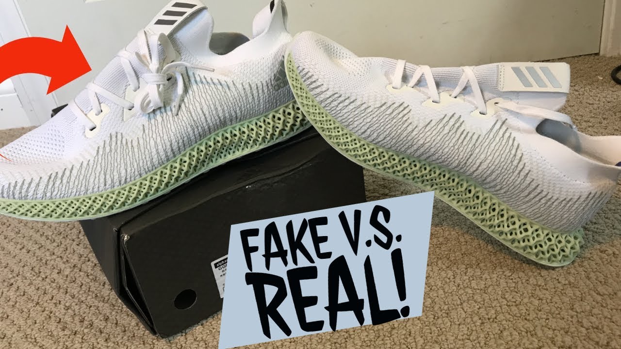 FAKE ADIDAS ALPHAEDGE 4D (REAL vs FAKE)