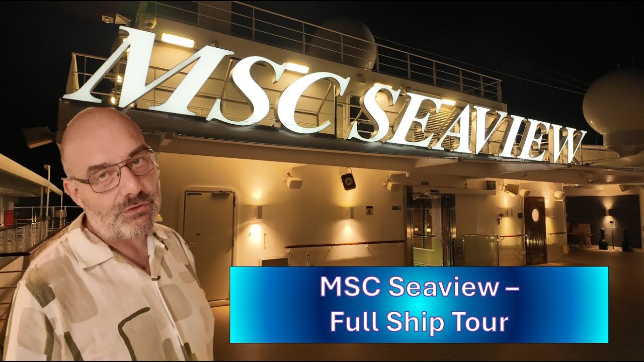 MSC Seaview complete cruise ship tour and Explore MSC Yacht Club 4K