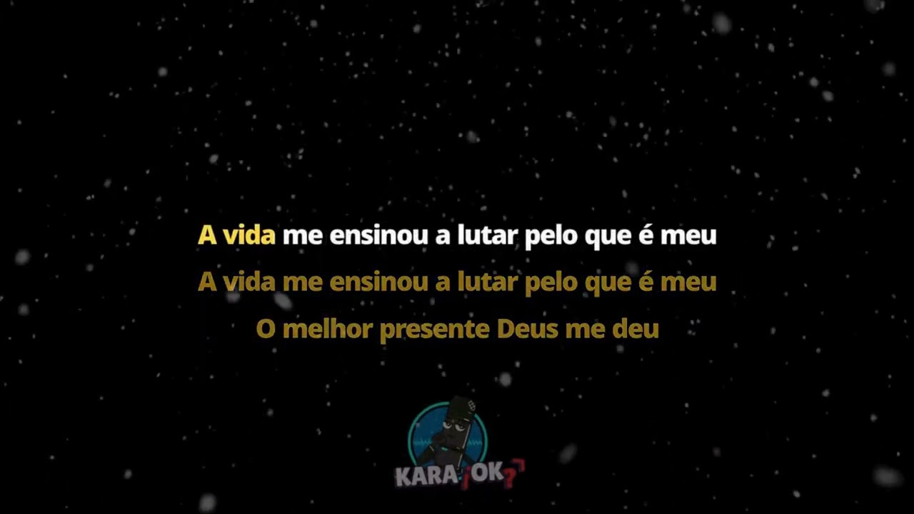 Charlie Brown Jr   Lutar pelo que é Meu   Karaoke asdfbeatmixx
