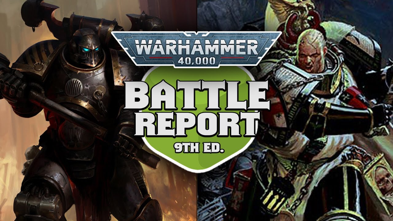 Black Templar vs Iron Warriors Warhammer 40k Battle Report