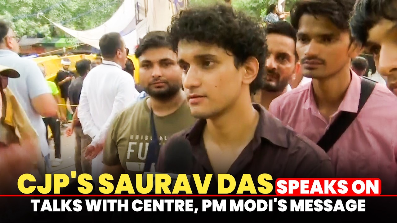 'Come to Jantar Mantar...' CJP's Saurav Das on Talks with Centre | PM Modi's message on paper leaks