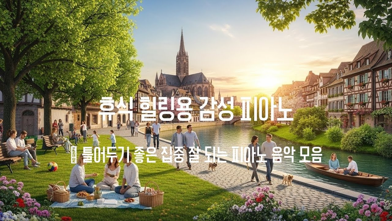 🕯️ 틀어두기 좋은 집중 잘 되는 피아노 음악 모음 | 휴식 힐링용 감성 피아노 [중간광고없음]