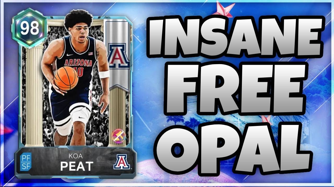 FREE TOP TIER GALAXY OPAL KOA PEAT IN NBA 2K26 MyTEAM!! A HIGH TIER FREE CARD!!