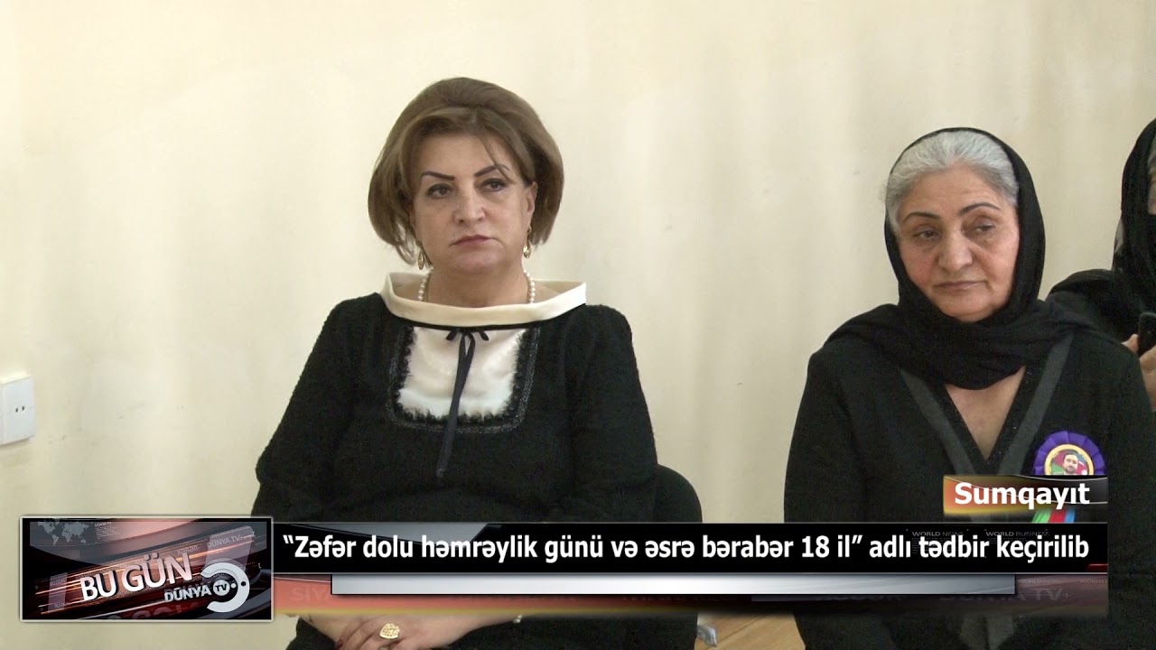 Sumqayıt şəhər 7 nömrəli məktəbdə “Zəfər dolu həmrəylik günü və əsrə bərabər 18 il” adlı tədbir