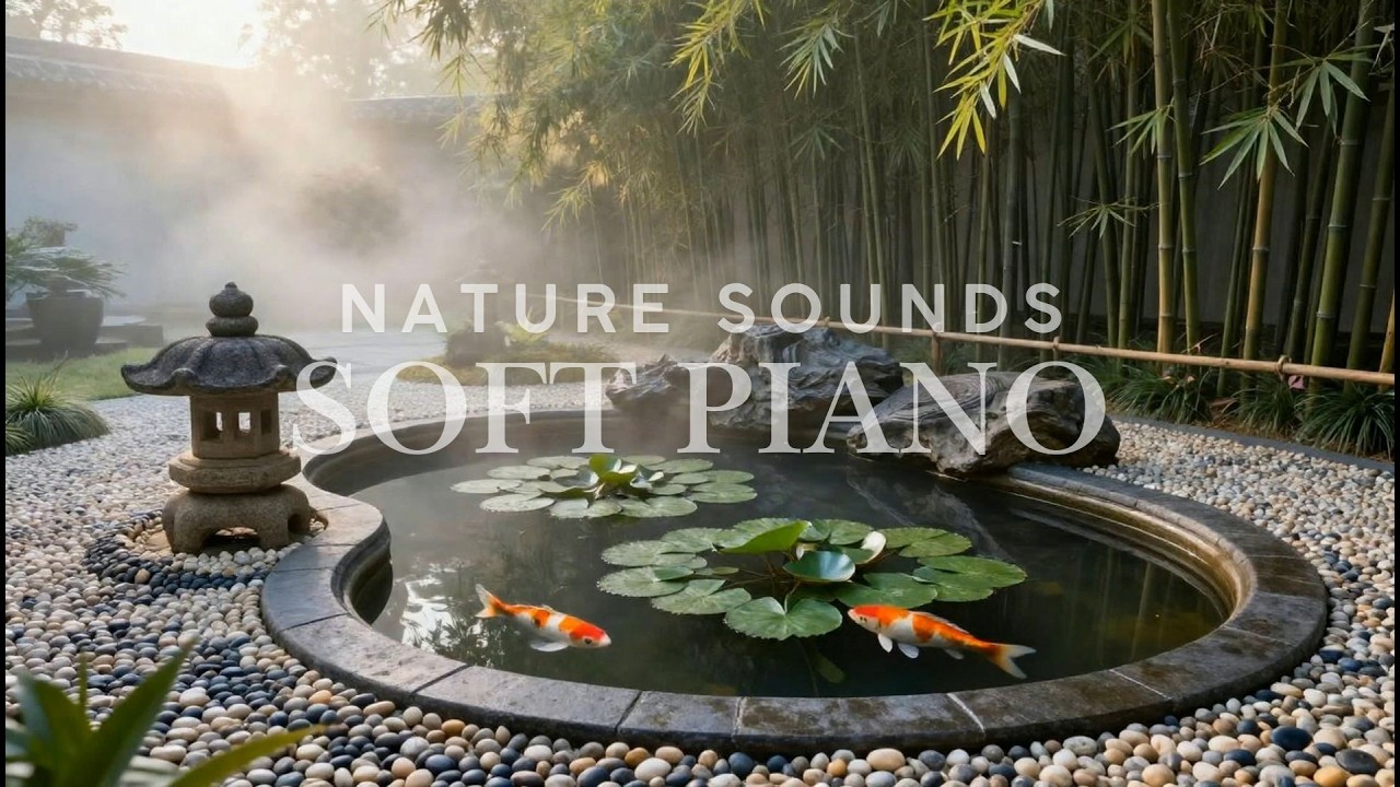 🌿 Nature Sounds & Soft Piano | 72 Min Relaxing Music for Study & Chill 🎶