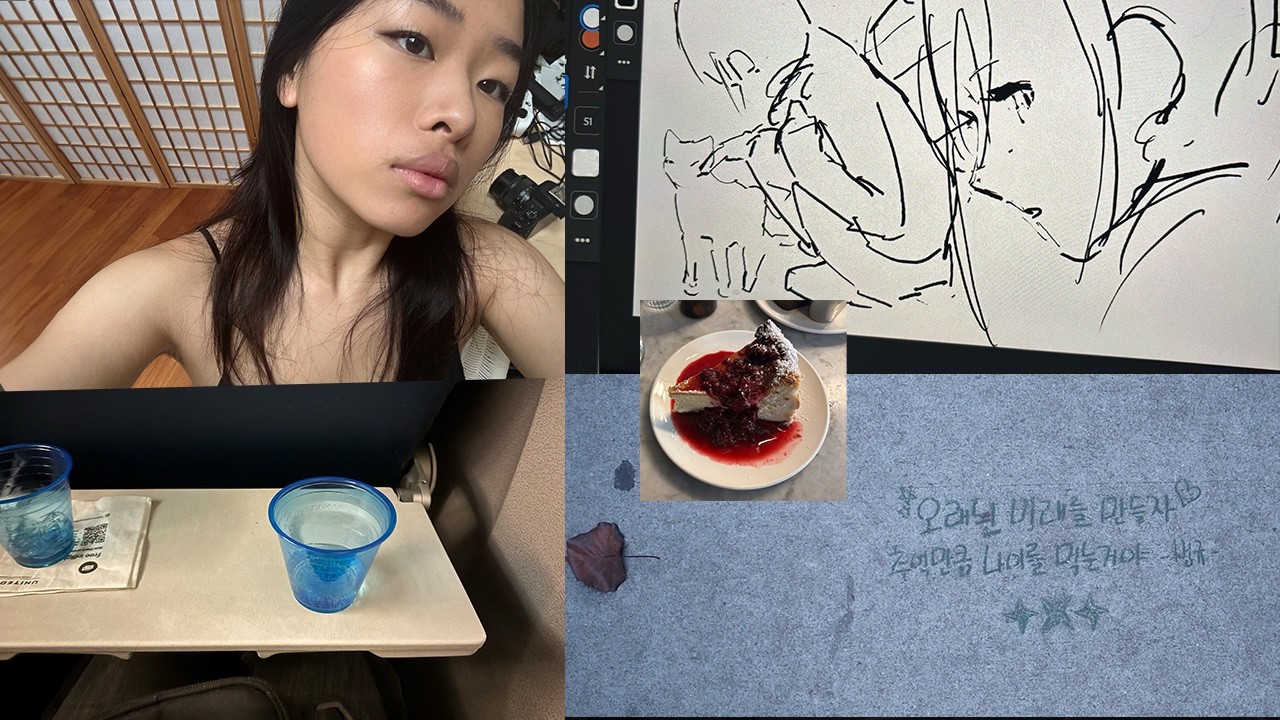 girl who uses a point system to motivate herself (vlog) new years on a plane