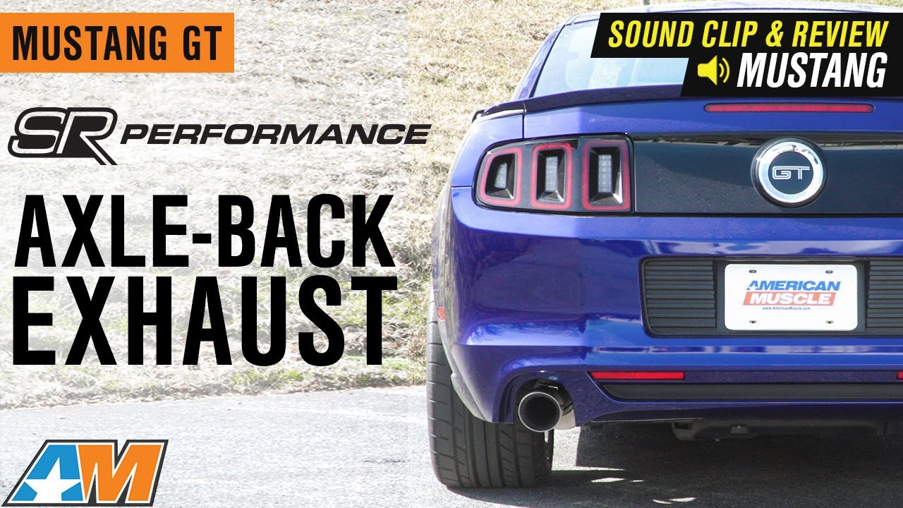 2011-2014 Mustang GT SR Performance Axle-Back Exhaust Sound Clip & Review